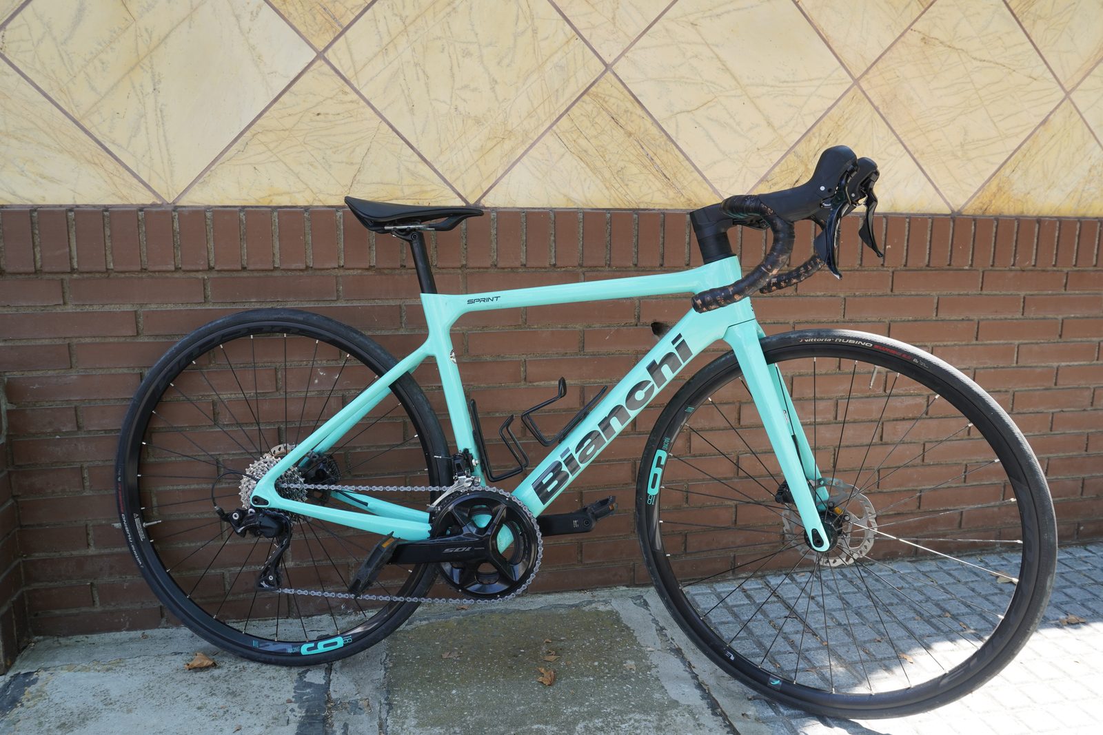 Bianchi Sprint celeste road bike for sale at Recyclo in Málaga