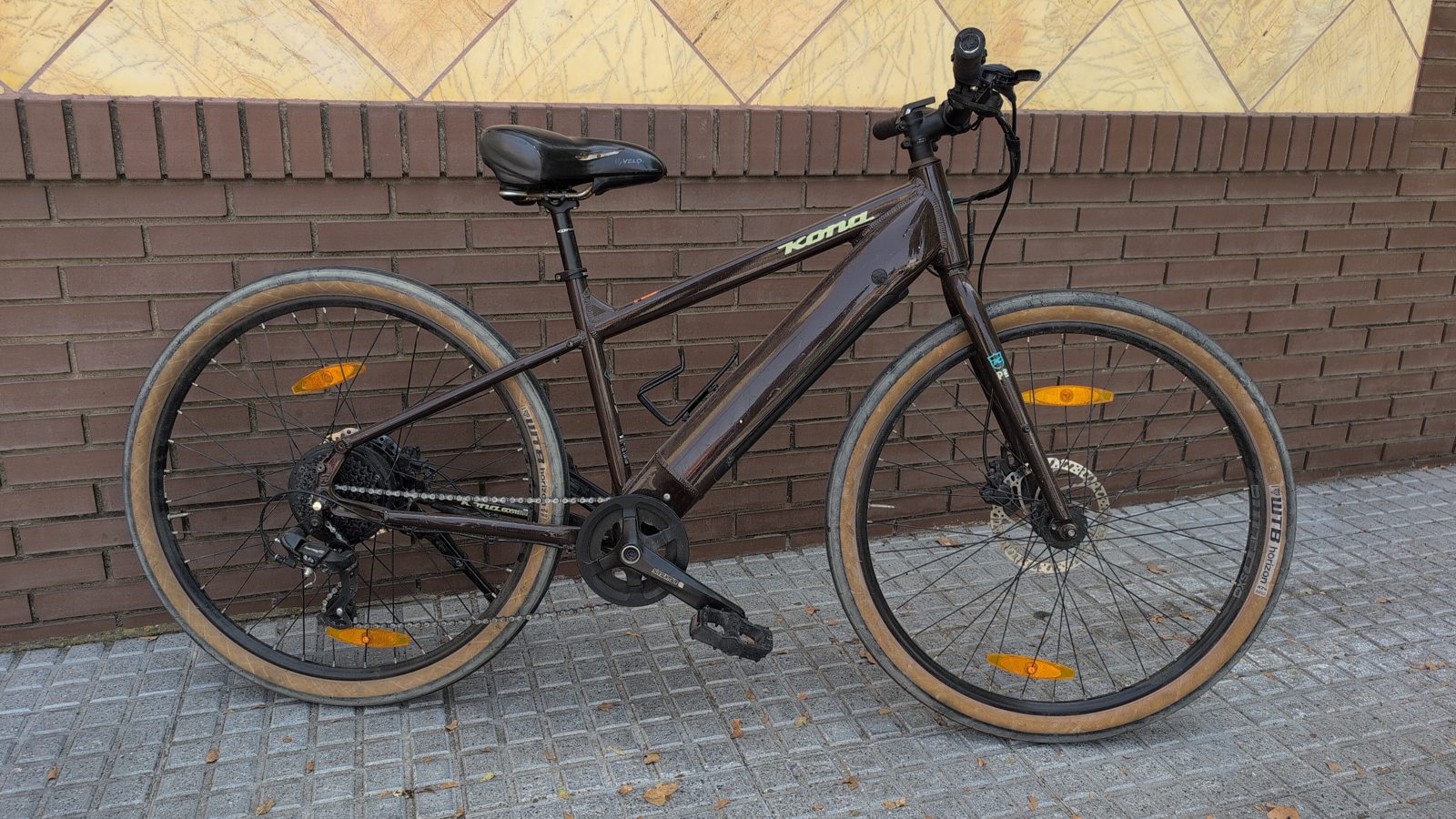 Kona electric bike for rent at Recyclo in Málaga